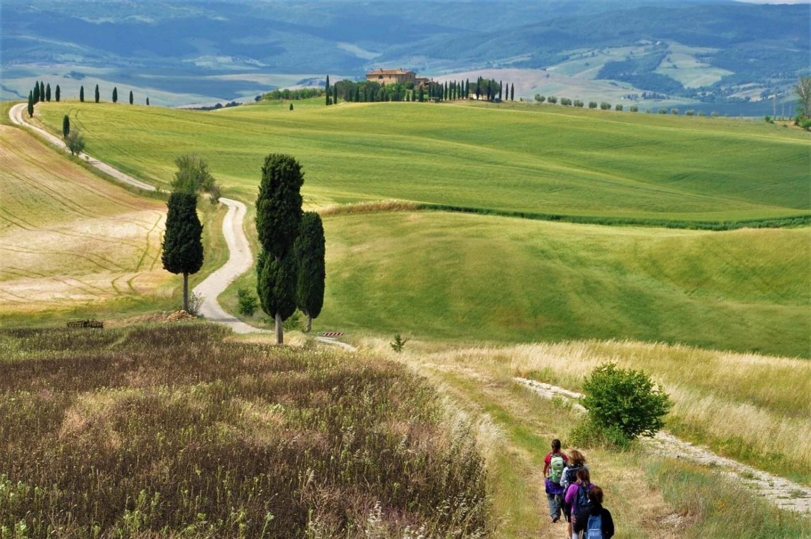Agriturismo Le Sorbelle D'Orcia Con Piscina Pienza Luaran gambar