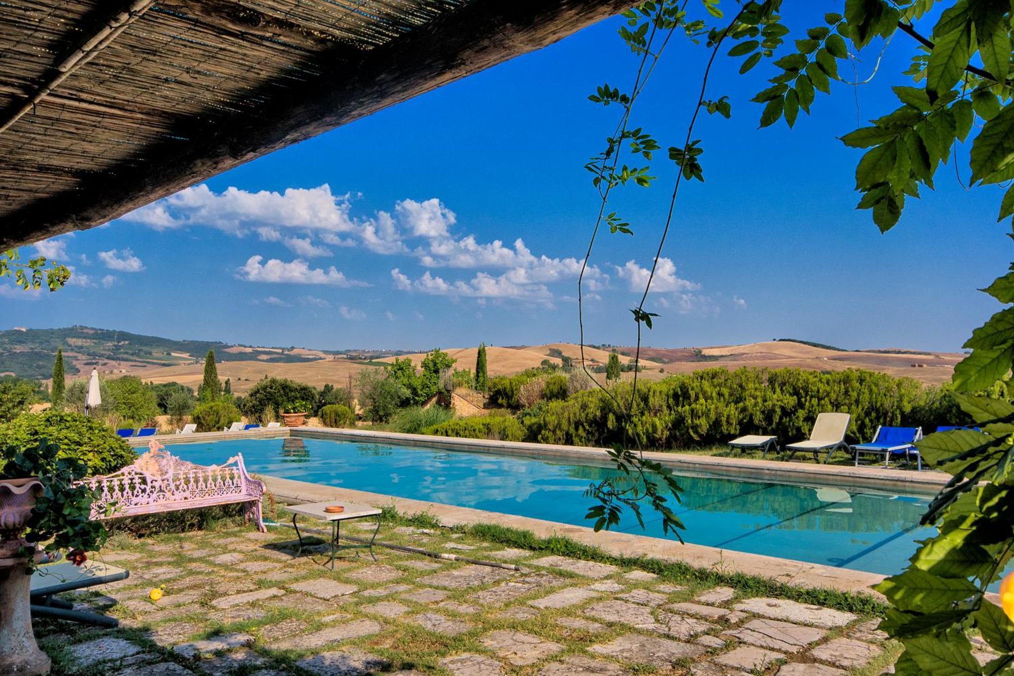 Agriturismo Le Sorbelle D'Orcia Con Piscina Pienza Luaran gambar