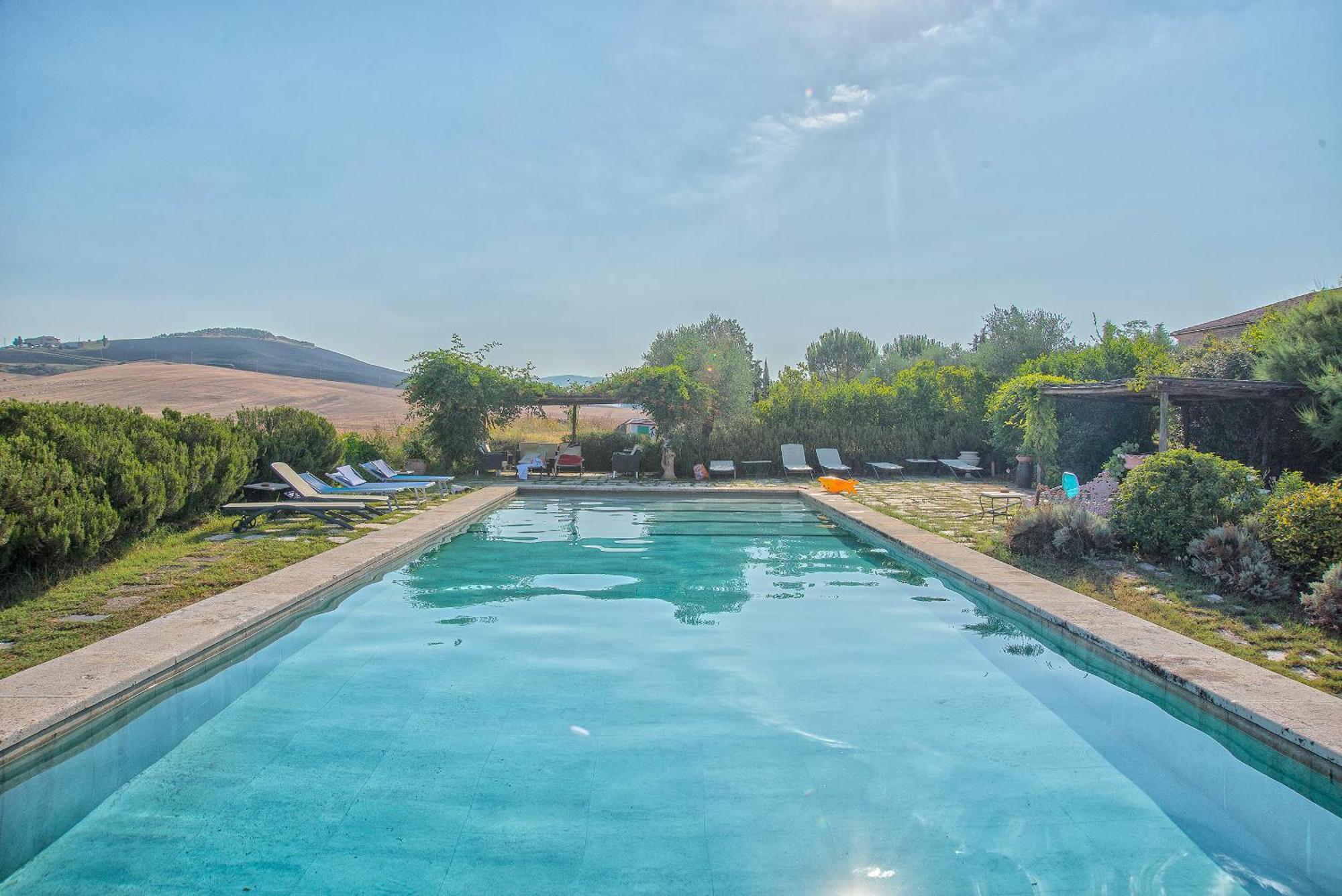 Agriturismo Le Sorbelle D'Orcia Con Piscina Pienza Luaran gambar