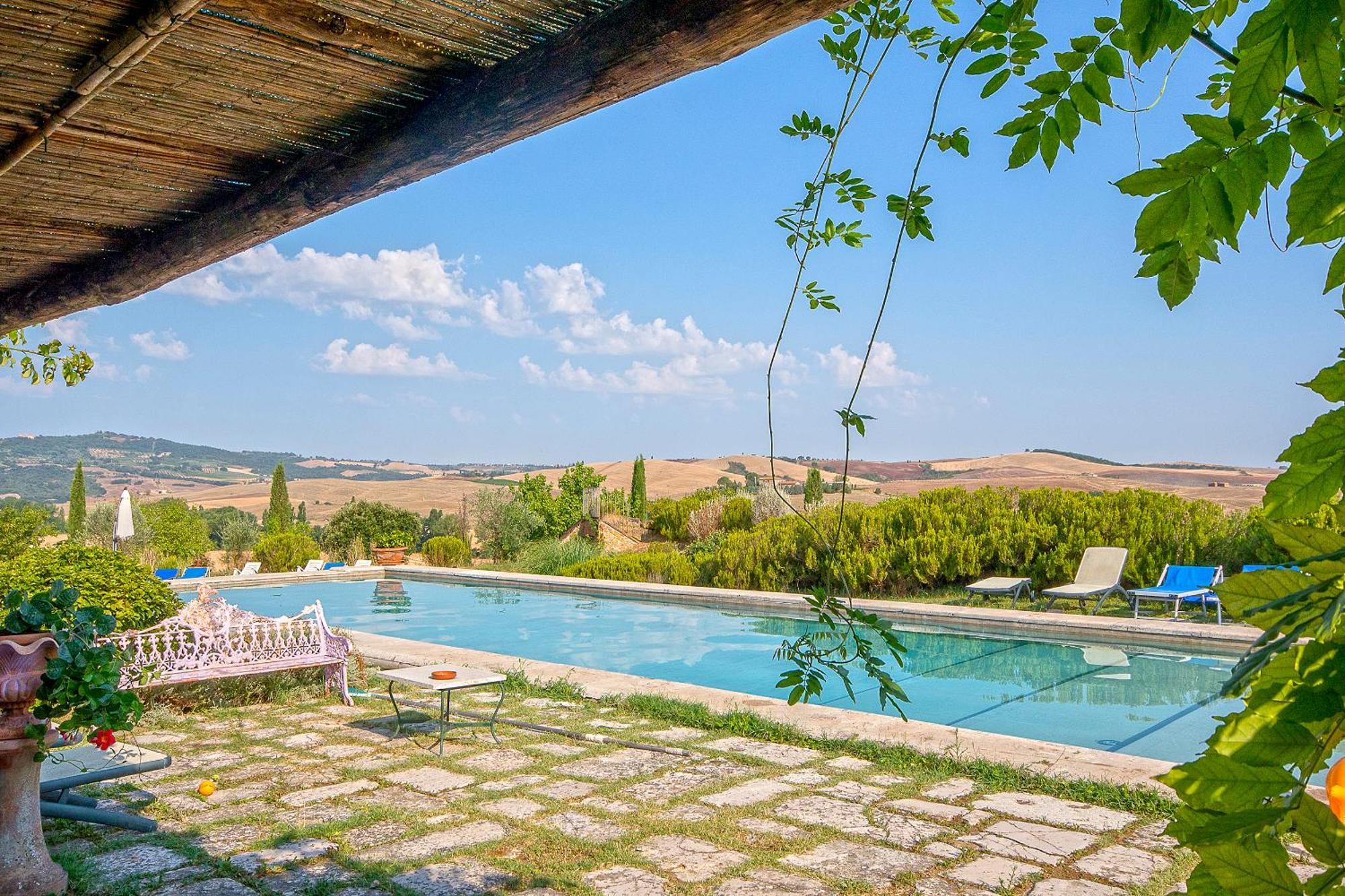 Agriturismo Le Sorbelle D'Orcia Con Piscina Pienza Luaran gambar