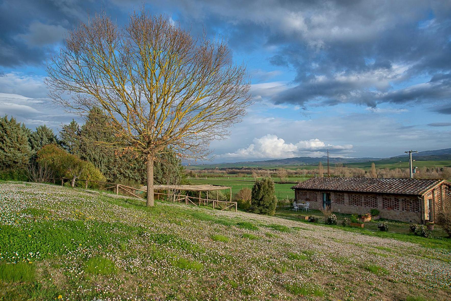 Agriturismo Le Sorbelle D'Orcia Con Piscina Pienza Luaran gambar