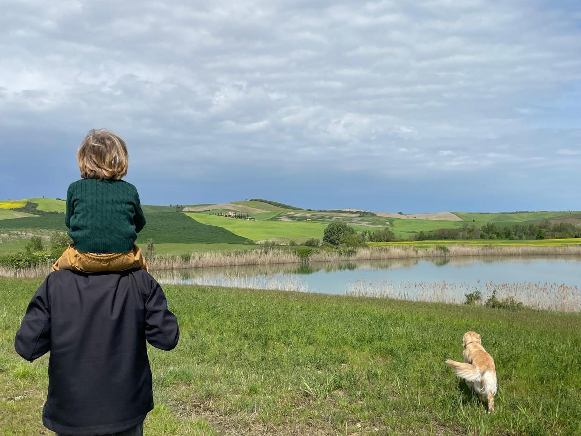 Agriturismo Le Sorbelle D'Orcia Con Piscina Pienza Luaran gambar