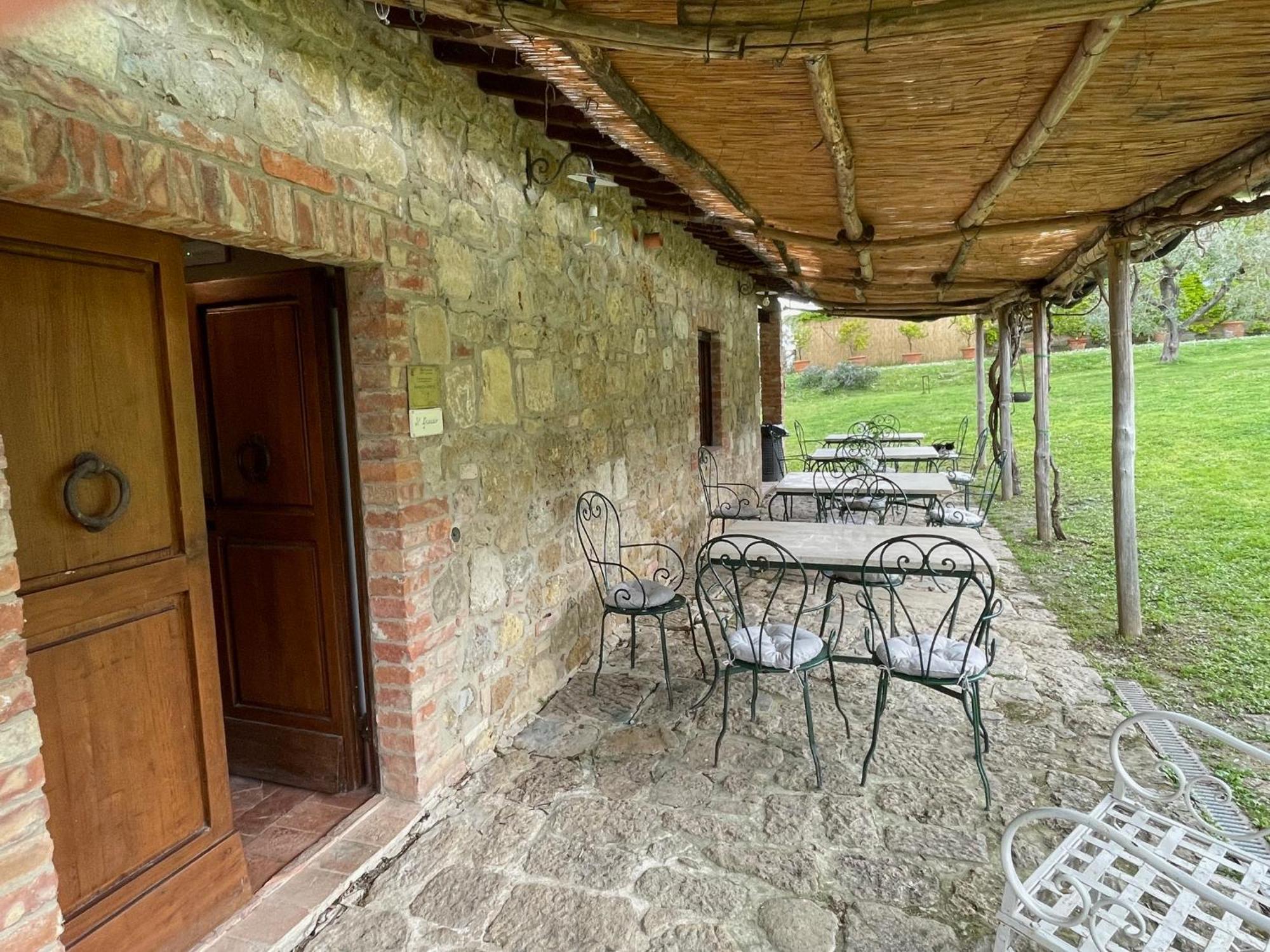 Agriturismo Le Sorbelle D'Orcia Con Piscina Pienza Luaran gambar