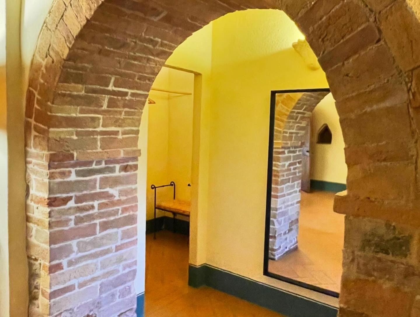Agriturismo Le Sorbelle D'Orcia Con Piscina Pienza Luaran gambar