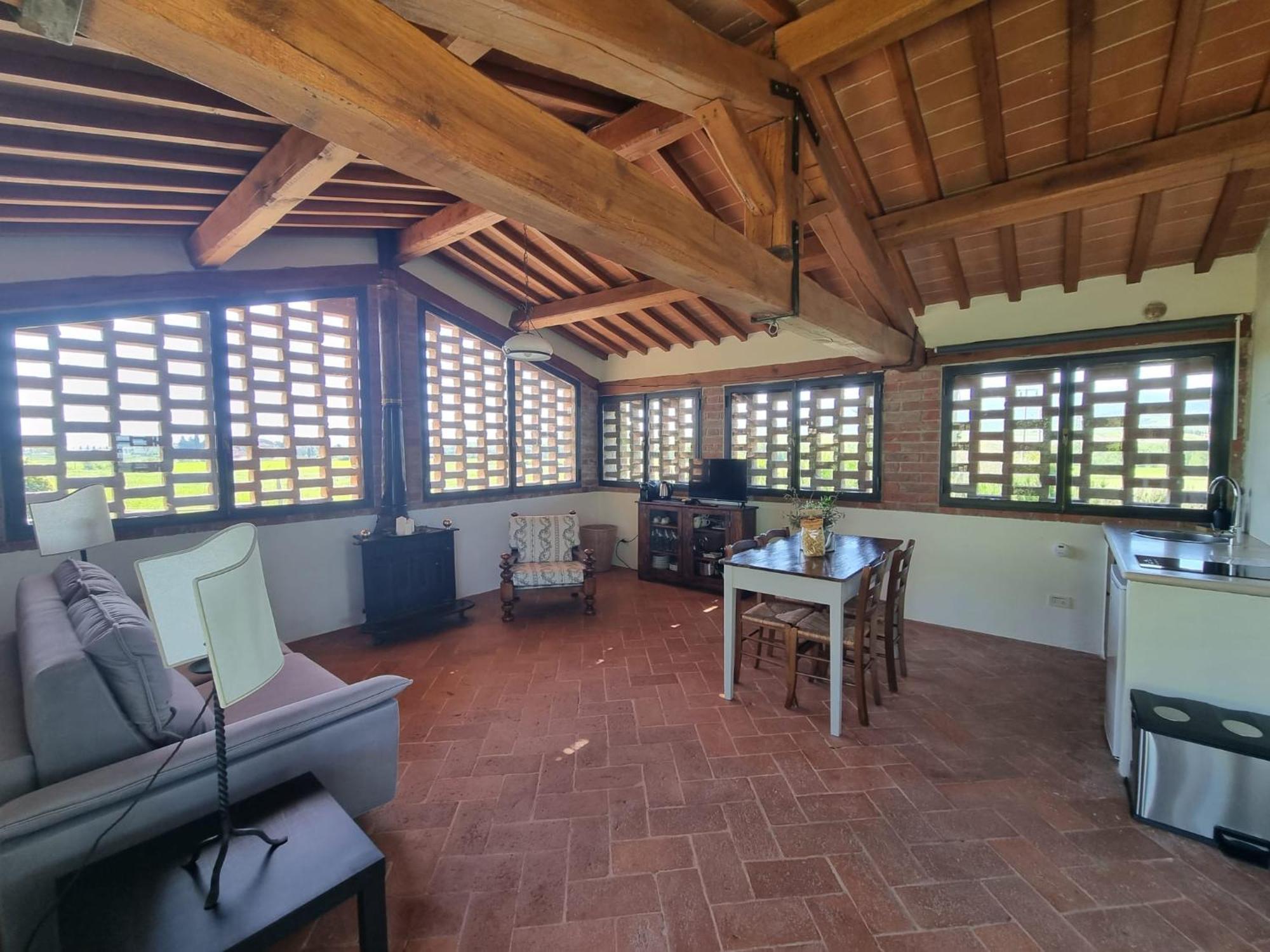 Agriturismo Le Sorbelle D'Orcia Con Piscina Pienza Luaran gambar