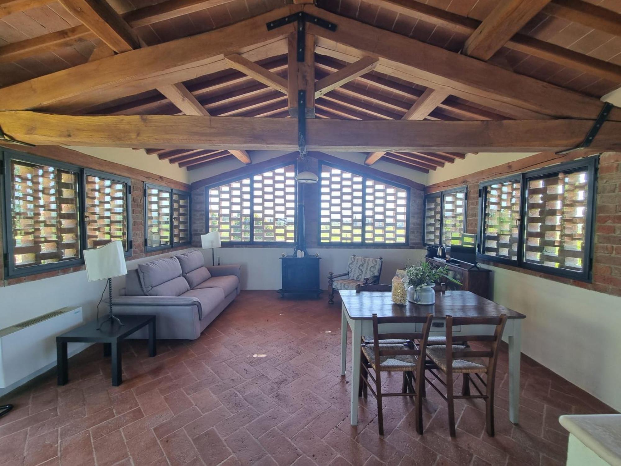 Agriturismo Le Sorbelle D'Orcia Con Piscina Pienza Luaran gambar